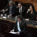 Elogios oficialistas y críticas opositoras a la presentación de Milei en el Congreso