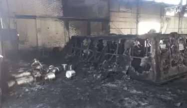 incendio Las Heras