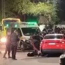 Recuperan auto robado en Guaymall�n tras cinematogr�fica persecuci�n policial