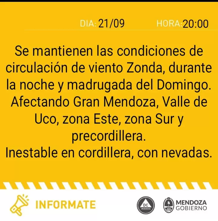 alerta s�bado
