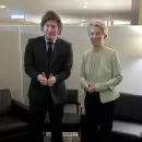 Milei se reuni� con autoridades de la Uni�n Europea