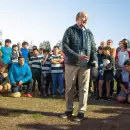 Hugo Porta visit� el club de rugby Peumay�n, dio una charla y se llev� la admiraci�n de todos