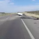 Dos camionetas volcaron en el Valle de Uco, a pocos kil�metros de distancia: Varios heridos