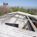 Avanza una importante obra en la emblem�tica escuela Leandro Alem, de Guaymall�n