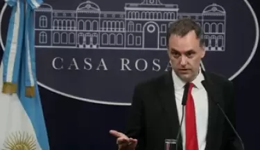 Manuel Adorni anunci� la eliminaci�n de AFIP