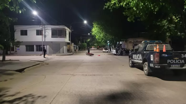 Choque en San Mart�n