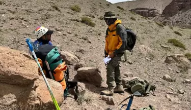 rescate andinista en san juan