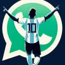 El �modo Messi� lleg� a WhatsApp, c�mo se activa