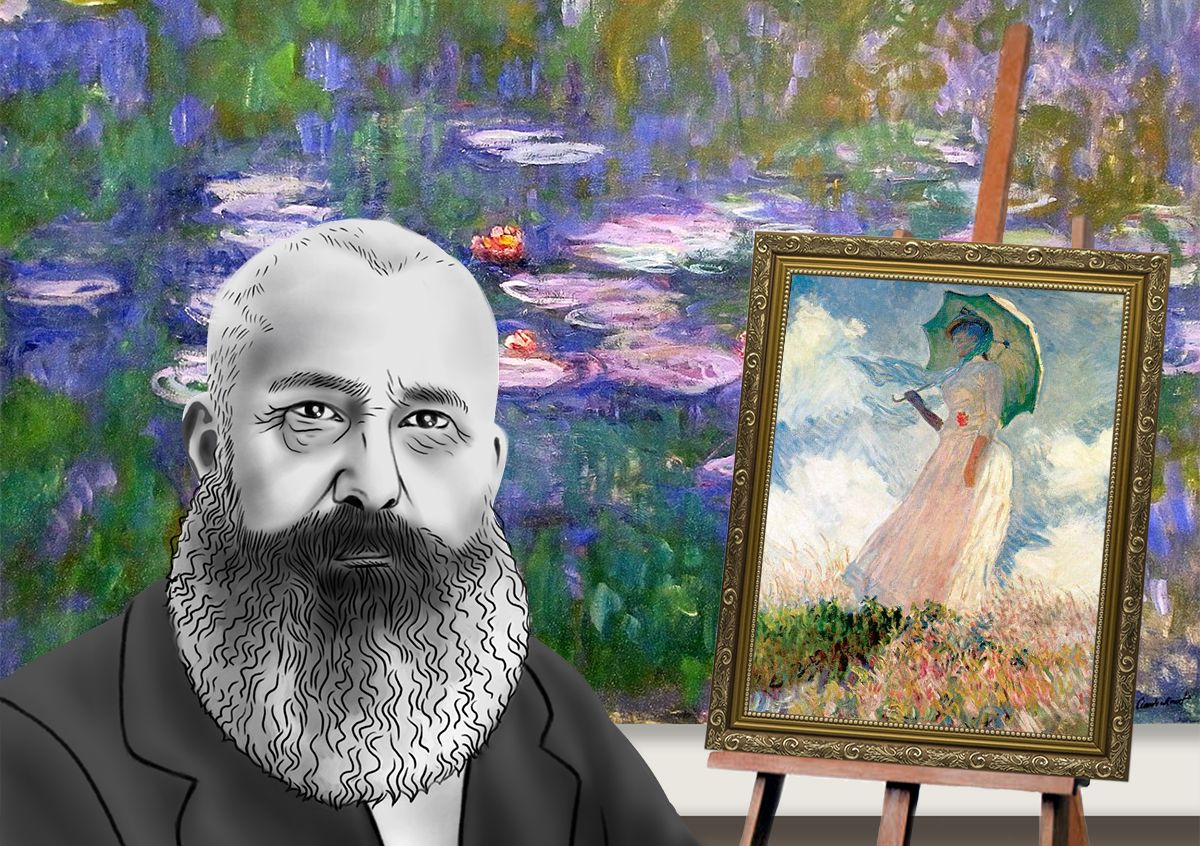 Se cumplen 184 años del nacimiento de Claude Monet, el padre del