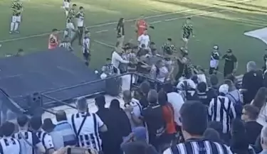 Gimnasia - estudiantes: esc�ndalo