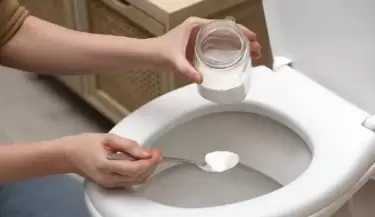 sal en el inodoro