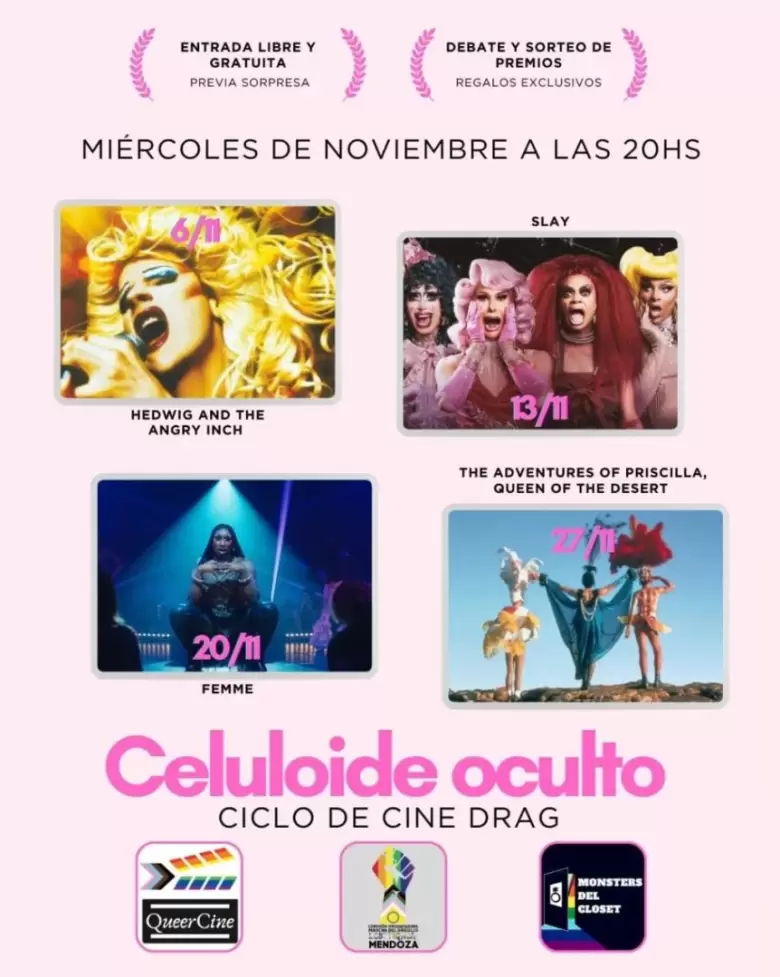 flyer celuloide oculto