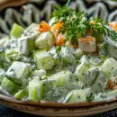 La receta de salsa estilo griego que le dar� un toque cremoso a tus vegetales en 10 minutos