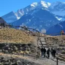 El Parque Aconcagua refuerza servicios con ba�os qu�micos y un grupo electr�geno ante el aumento de visitantes