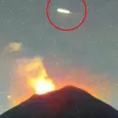 �Un OVNI sobre el Popocat�petl? Captan una luz misteriosa sobre el volc�n
