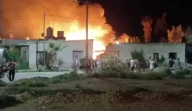 Maip�: cuatro viviendas incendiadas
