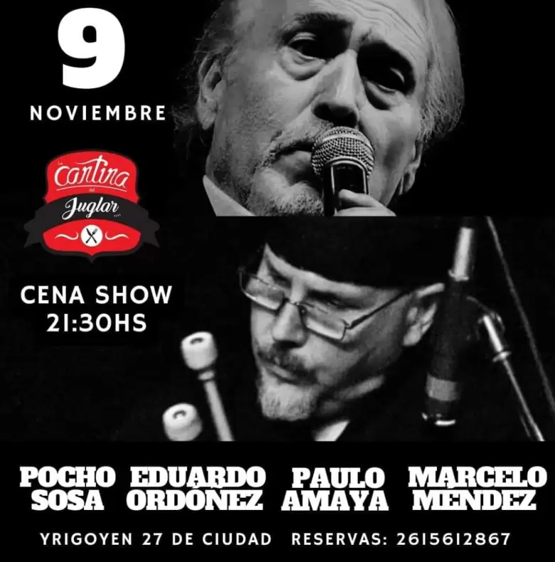 flyer pocho sosa el juglar