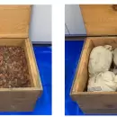 Sorprendente descubrimiento de medio mill�n de monedas de cer�mica de la Segunda Guerra Mundial
