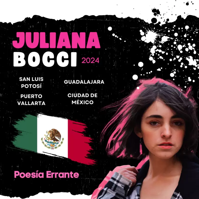 Juliana Bocci, escritora mendocina de poes�a oral