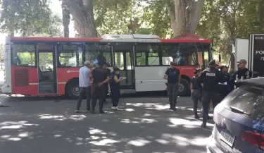 Accidente colectivo en el parque San Mart�n
