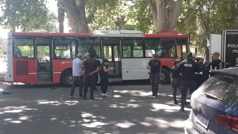 Accidente colectivo en el parque San Mart�n