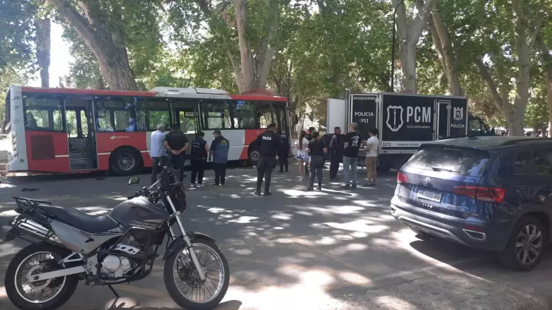 Accidente colectivo en el parque San Mart�n