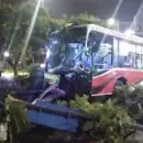 Choque de colectivos dejó 15 heridos