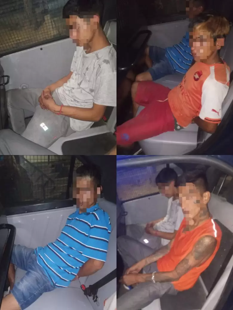 Los cuatro detenidos por ser principales sospechosos tras la identificaci�n por parte de c�maras del CEO.