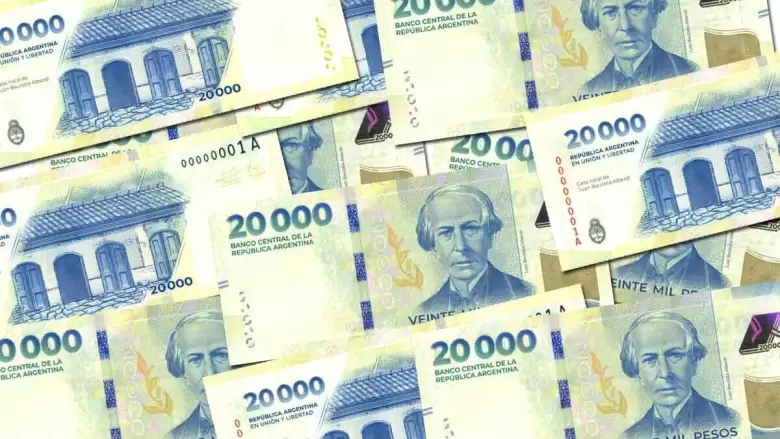 Billete 20 mil