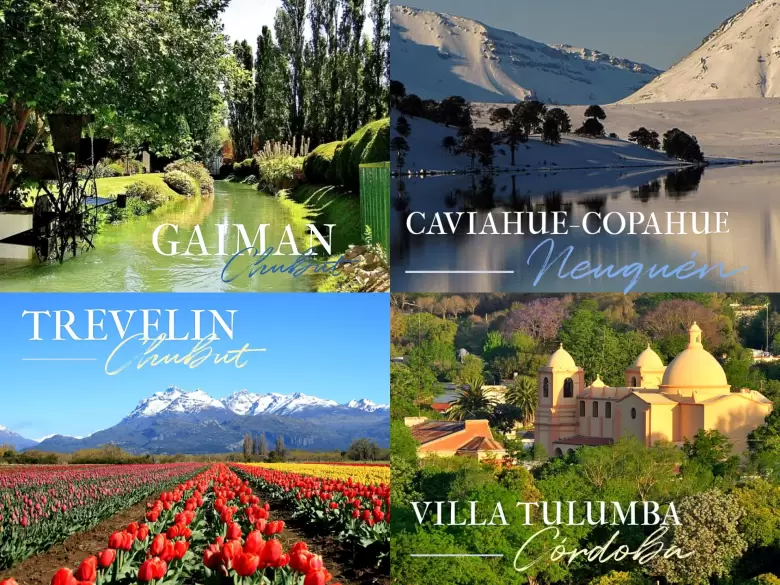 Los cuatro pueblos argentinos destacadas en el Best Tourism Villages 2024.