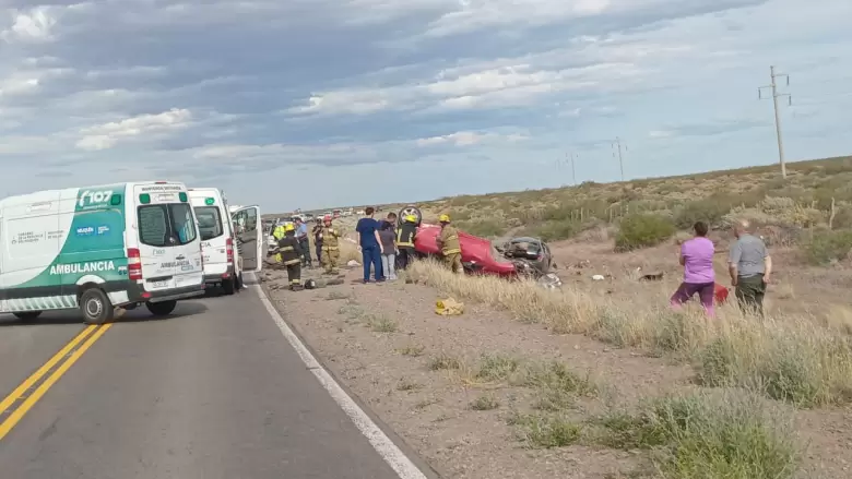 Trágico accidente dejó 3 muertes en Neuquén, Challacó. Un mendocino entre las víctimas fatales.