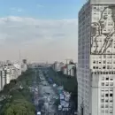 El Gobierno nacional eval�a demoler el edificio con la imagen de Evita en la 9 de Julio