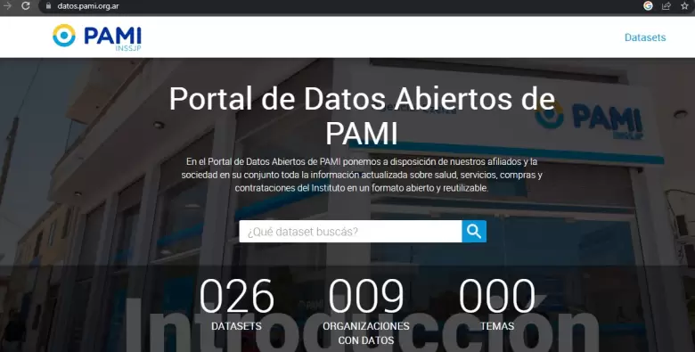 Sitio oficial: Portal de PAMI