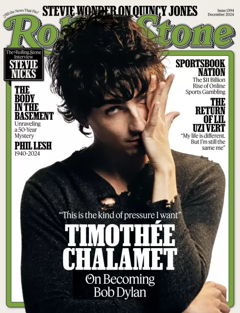 timothee para rolling stone
