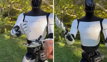 robot tesla