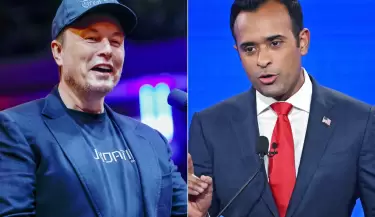 Vivek Ramaswamy y Elon Musk