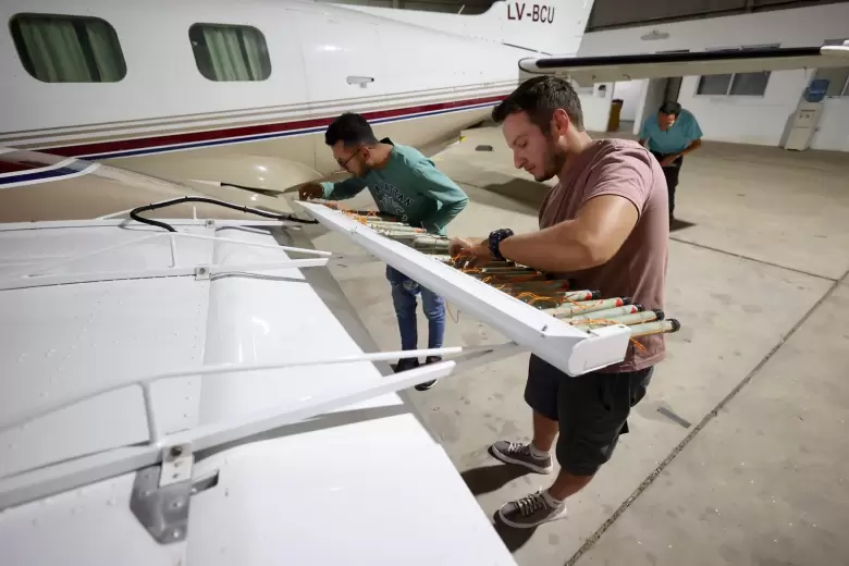 avion antigranizo