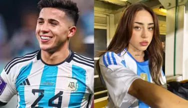 Enzo Fern�ndez y Nicki