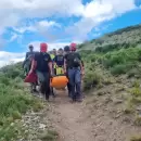 Rescate en las alturas: el dram�tico descenso de un ciclista herido