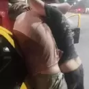 Violencia en la parada de taxis: un video que sacude la confianza de los pasajeros