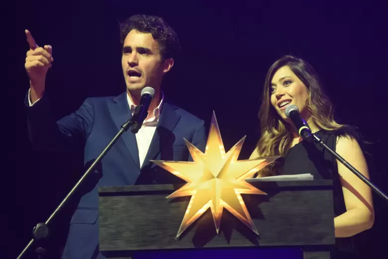 Los conductores de la noche, Amadeo Inzirillo y Gisela Campos.