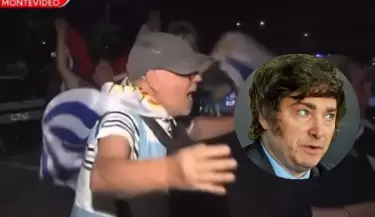 Festejo en Uruguay