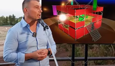 Diego Costarelli, en conferencia de prensa con los detalles de la Fiesta