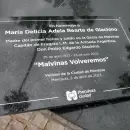Ciudad realiz� la reposici�n de placa en memoria de Delicia Rearte de Giachino