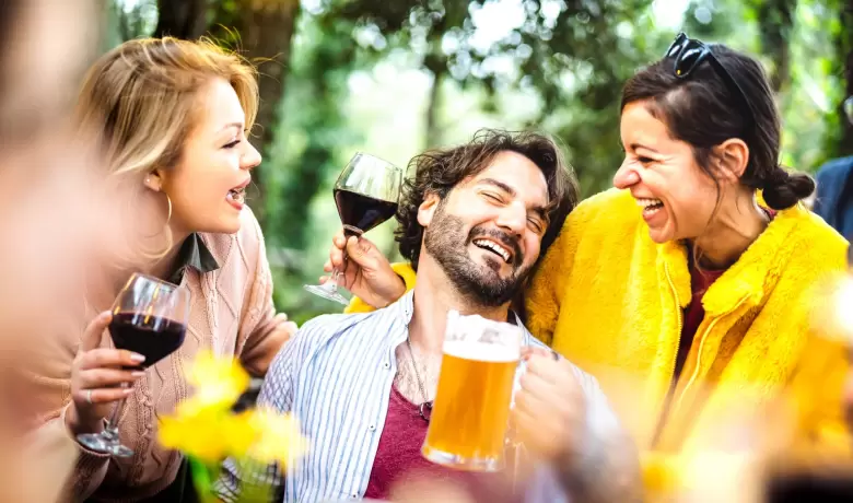 vino y cerveza
