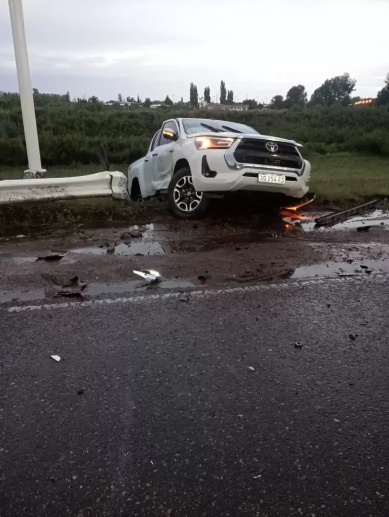 accidente en alvear