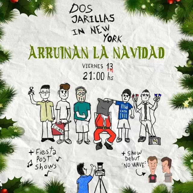 Dos jarillas in NY, invitaci�n