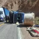 (Video) Un cami�n y un auto se accidentaron en la ruta 7, a pocos kil�metros de distancia