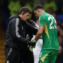 El Dibu Mart�nez se fractur� un dedo de la mano y estar� varios partidos sin jugar