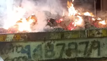 incendio-contenedor